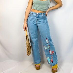 ✿Butterfly 90s Style Jeans ✿